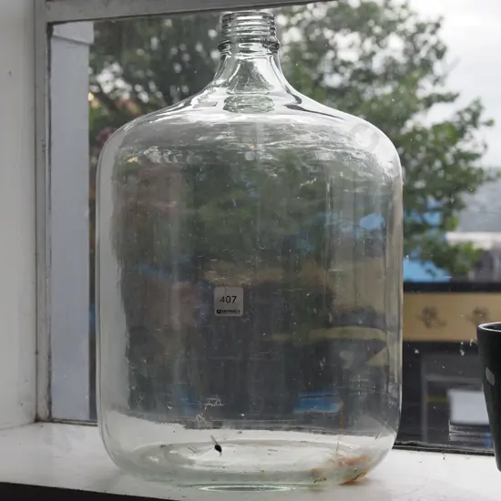 large glass demi john H440