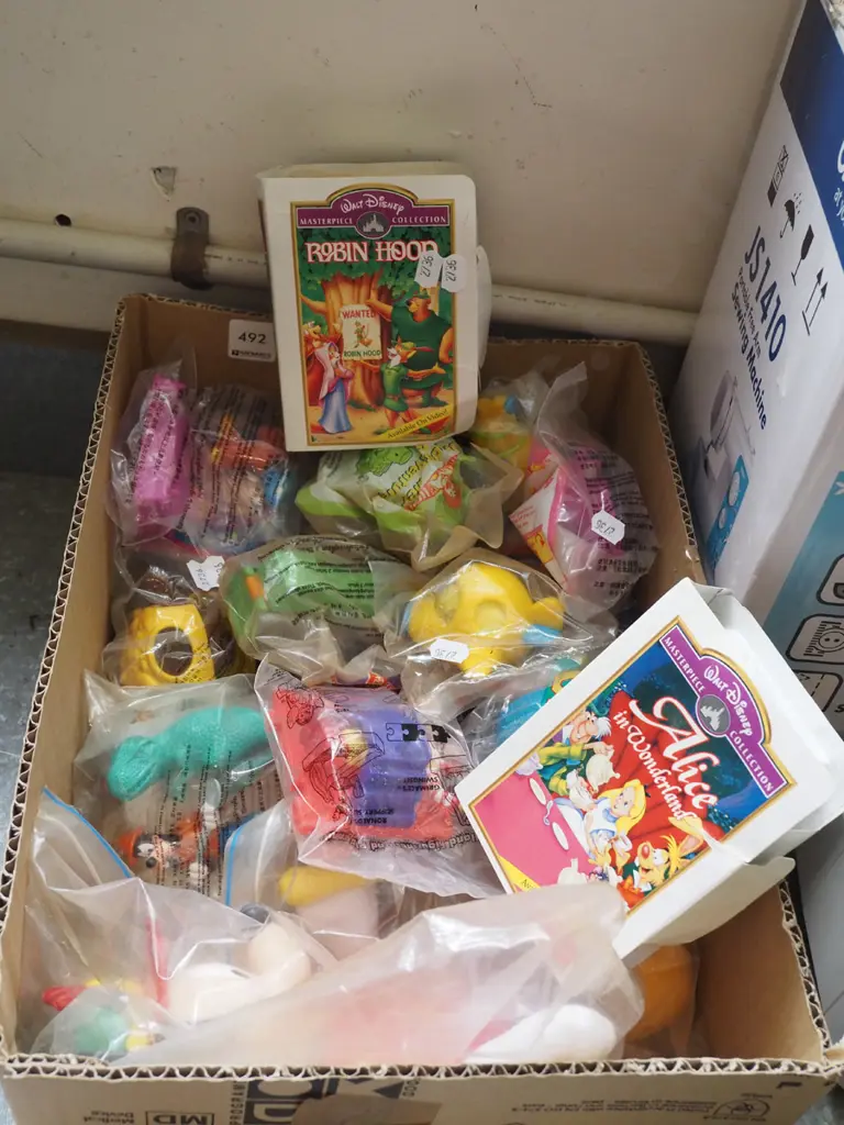 box of happy meal toys Image 1++