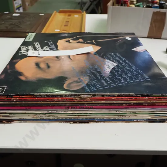 LPs; Johnny Cash, Planet of the Apes etc