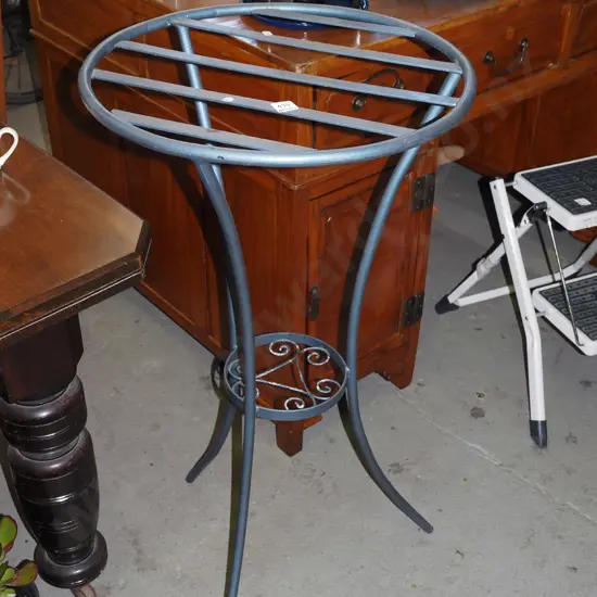 metal outdoor 2 tier jardiniere stand H900 Diam470