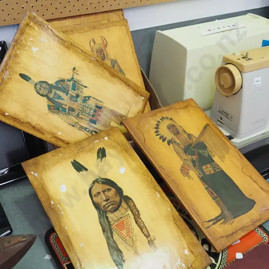 box of first nations peoples prints