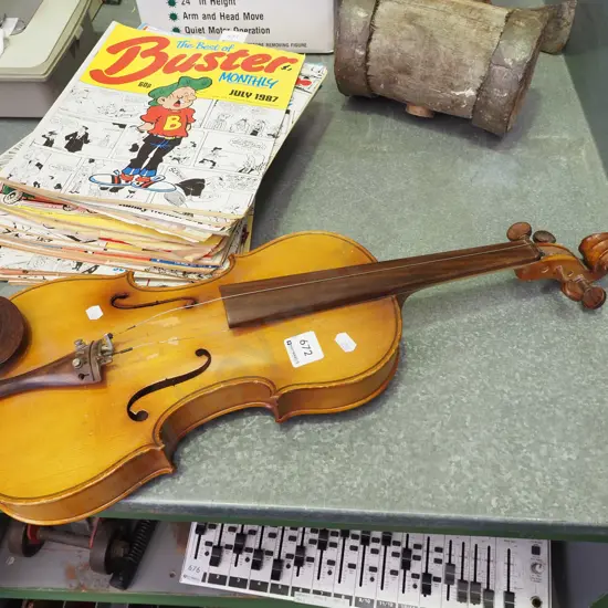 violin - missing some strings