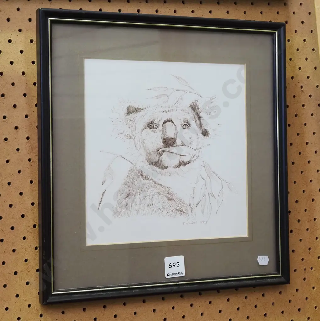 framed koala print Image 1++