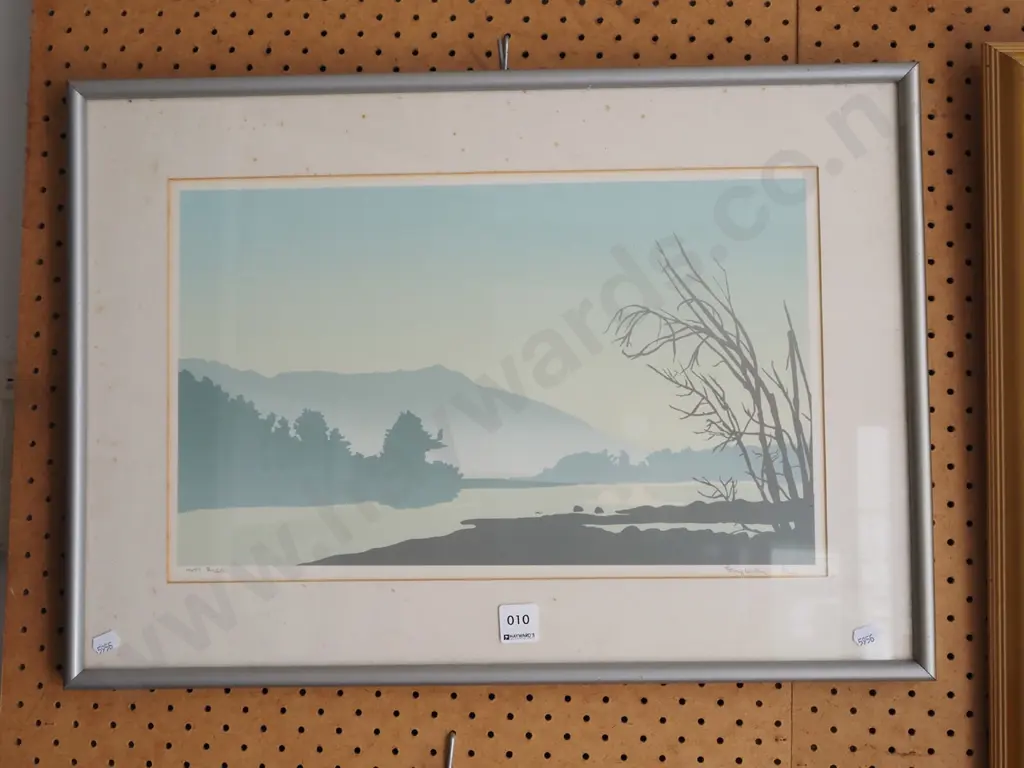 framed print - Hutt River - foxing Image 1++