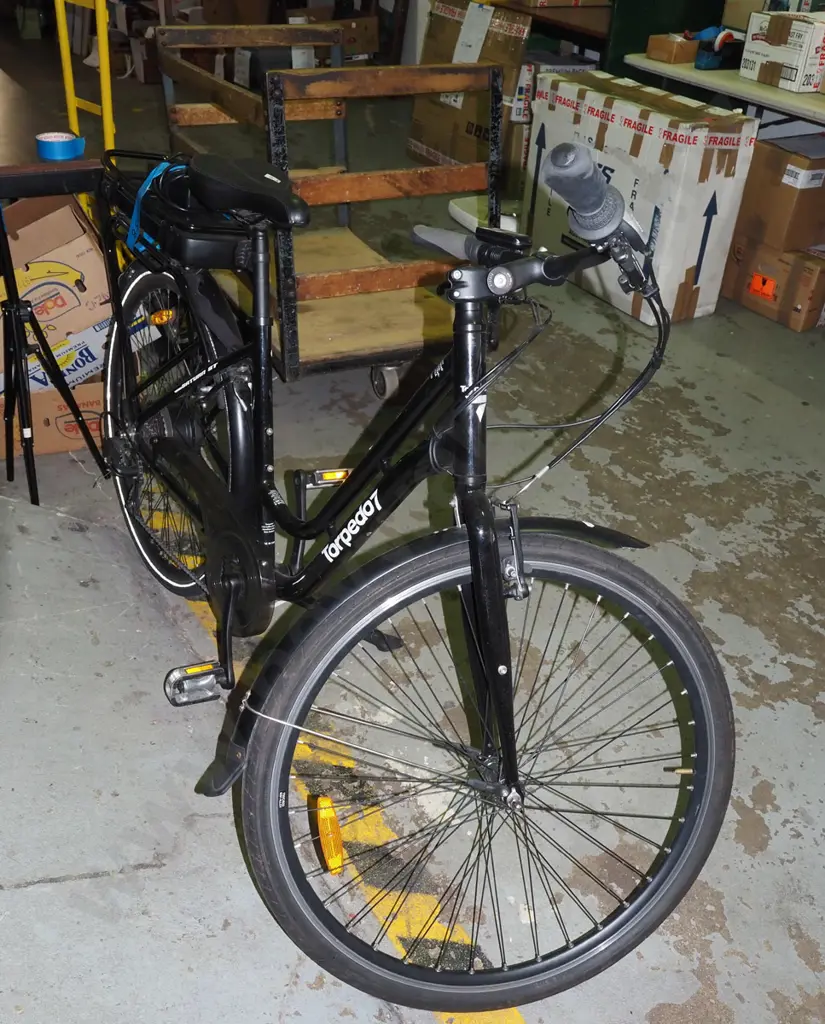 Torpedo 7 step through electric bike Image 1++