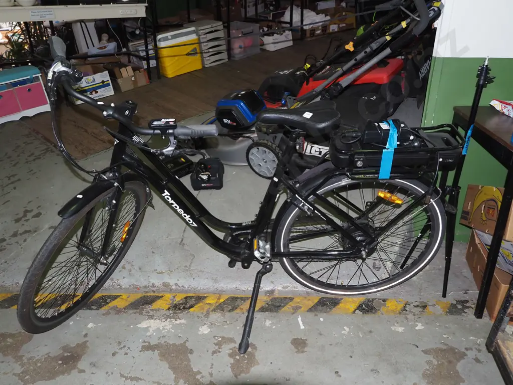 Torpedo 7 step through electric bike Image 1++