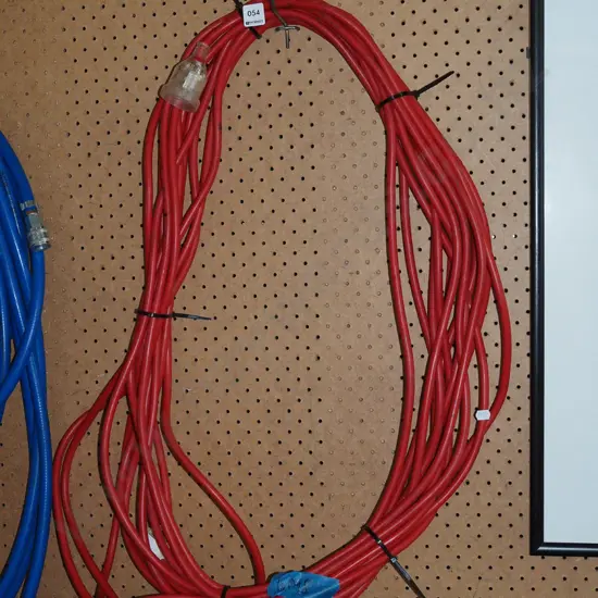 red extension cord