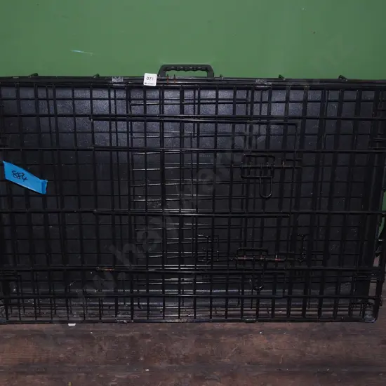 collapsable metal pet cage