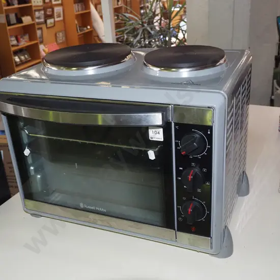 as new Russell Hobb 2 hob top cook