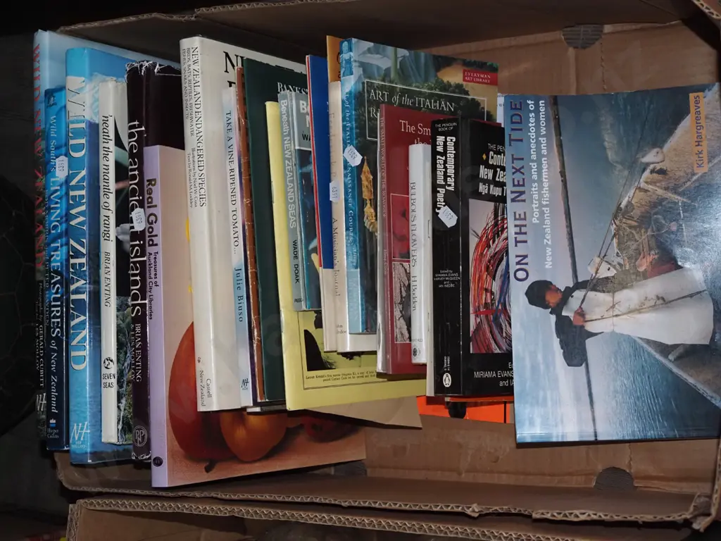 box; various books Image 1++