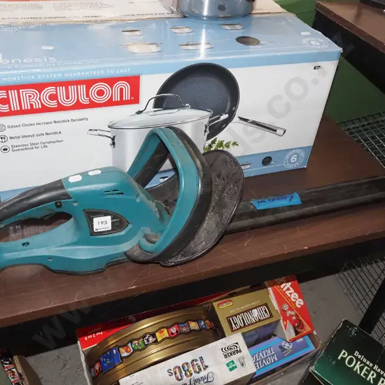 Makita battery powered hedge trimmers - skin only