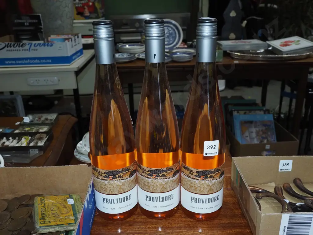 3 bottles Providore Central Otago Rose 2018 Image 1++