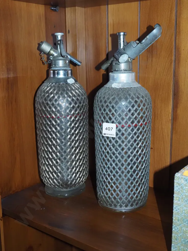 2 soda syphons Image 1++