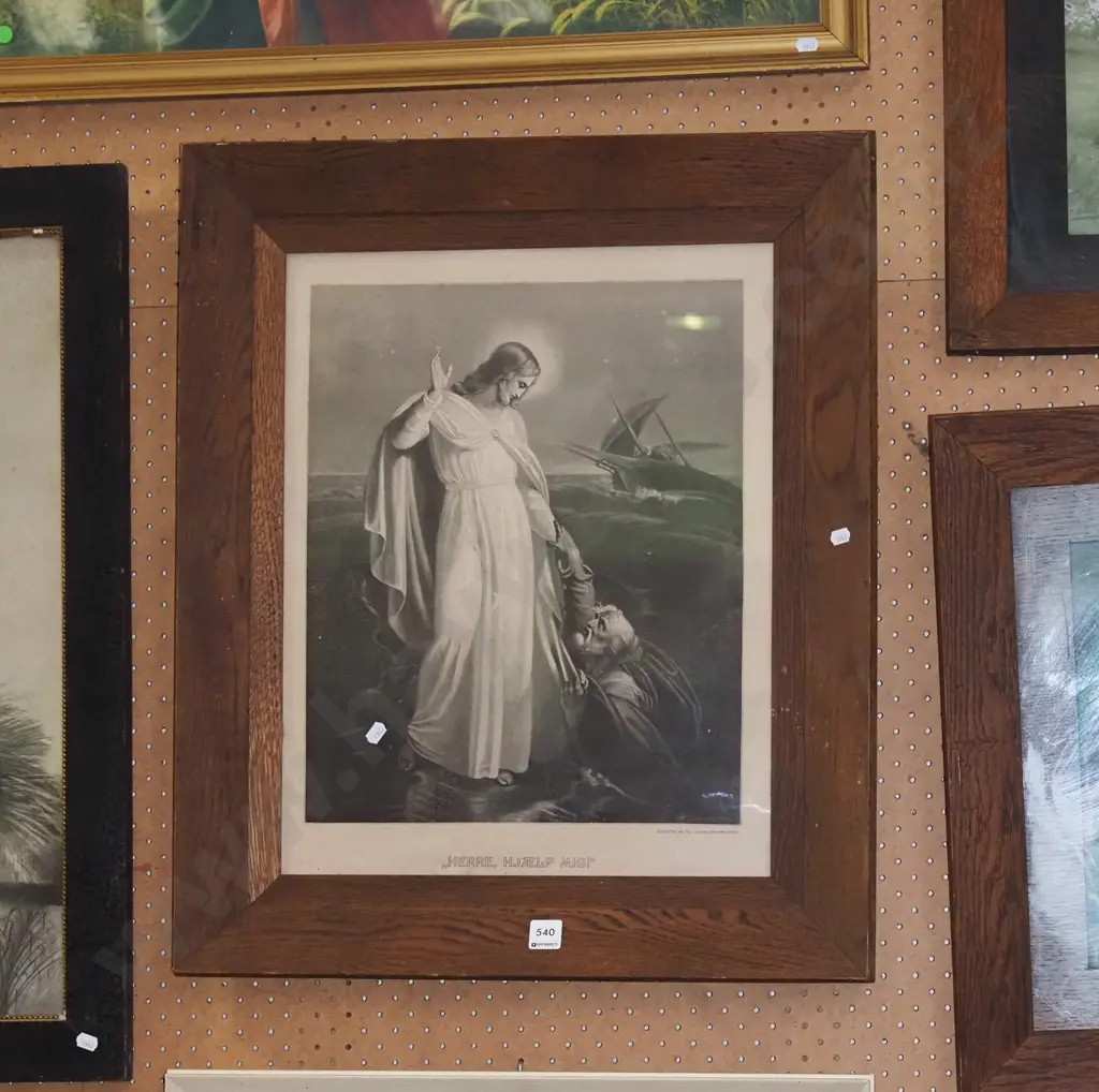 framed religious print Image 1++