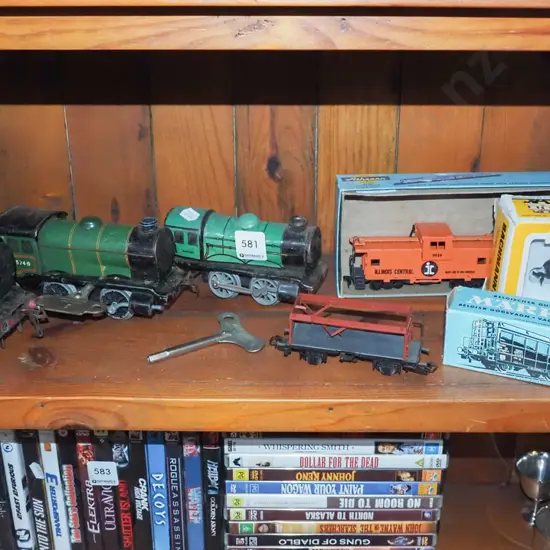 model trains; boxed rolling stock etc