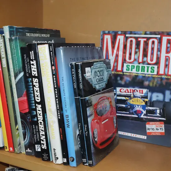 various motoring books