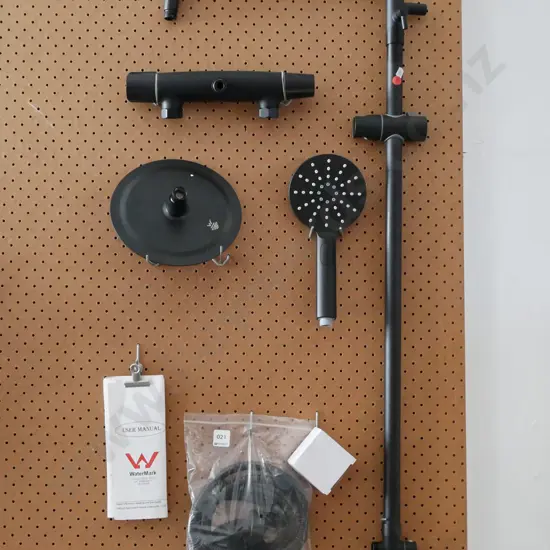 Shower Mixer Combination Pack - black