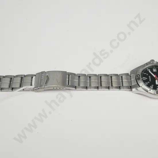 Pulsar wrist watch (broken strip)