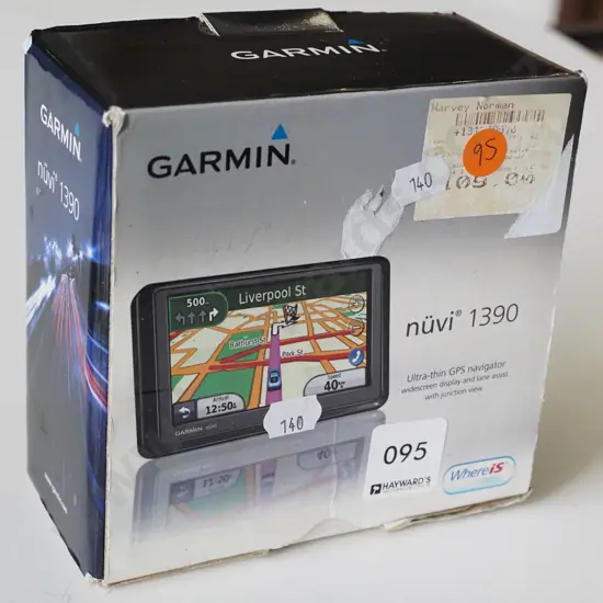 Boxed Garmin 1390
