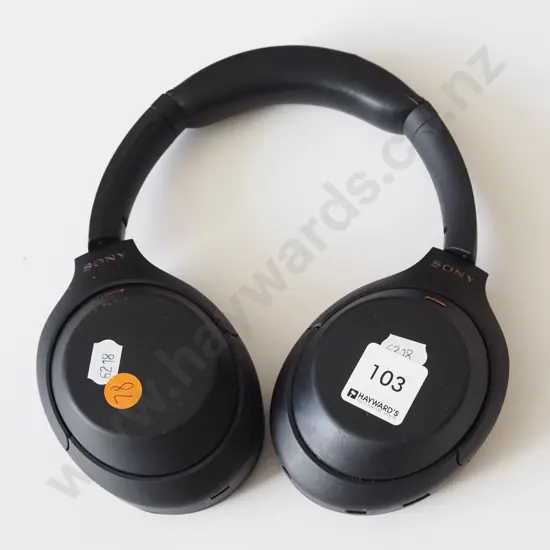 Sony black headphones