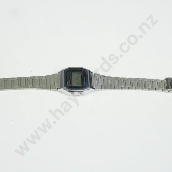 Silver Casio Watch