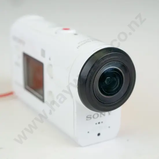 Camera, Sony, HDR-AS300, white