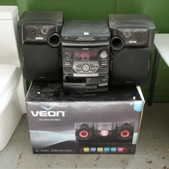 Veon, Bluetooth CD mini system with original box