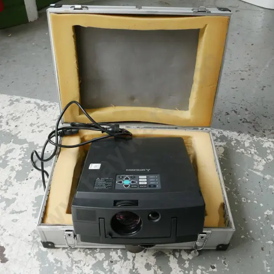 Mitsubishi Projector in case