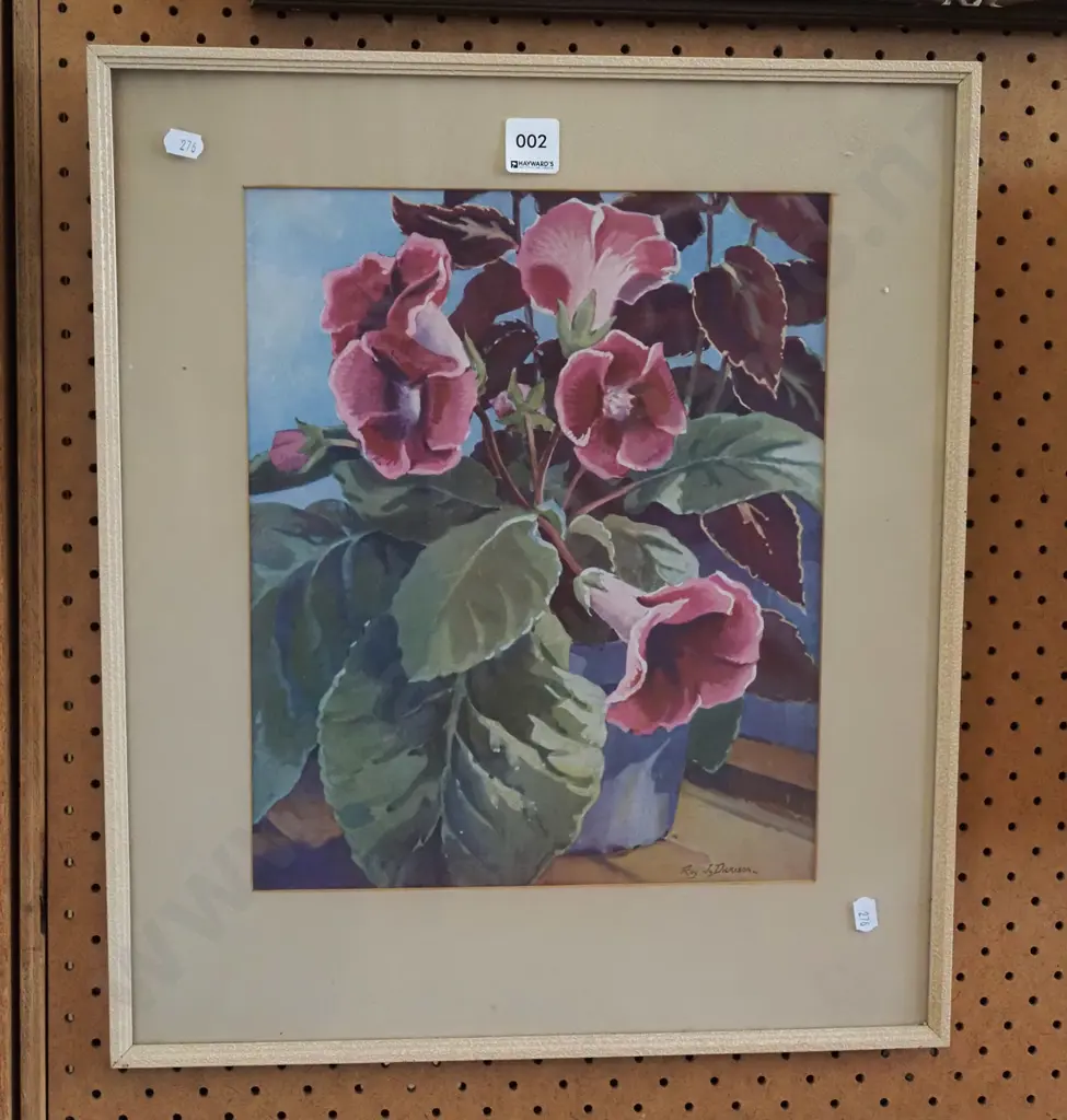 framed print - Roy Dickison - pot plant Image 1++