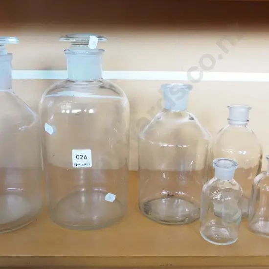 various chemist bottles