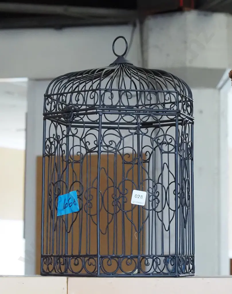 reproduction bird cage H460 Image 1++
