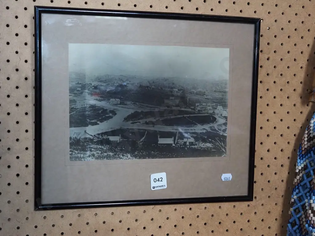 framed photograph - early Dunedin? Image 1++
