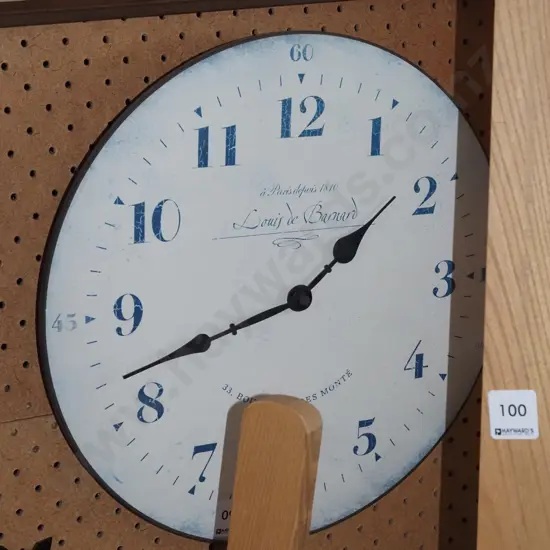 French themed wall clock - some fading