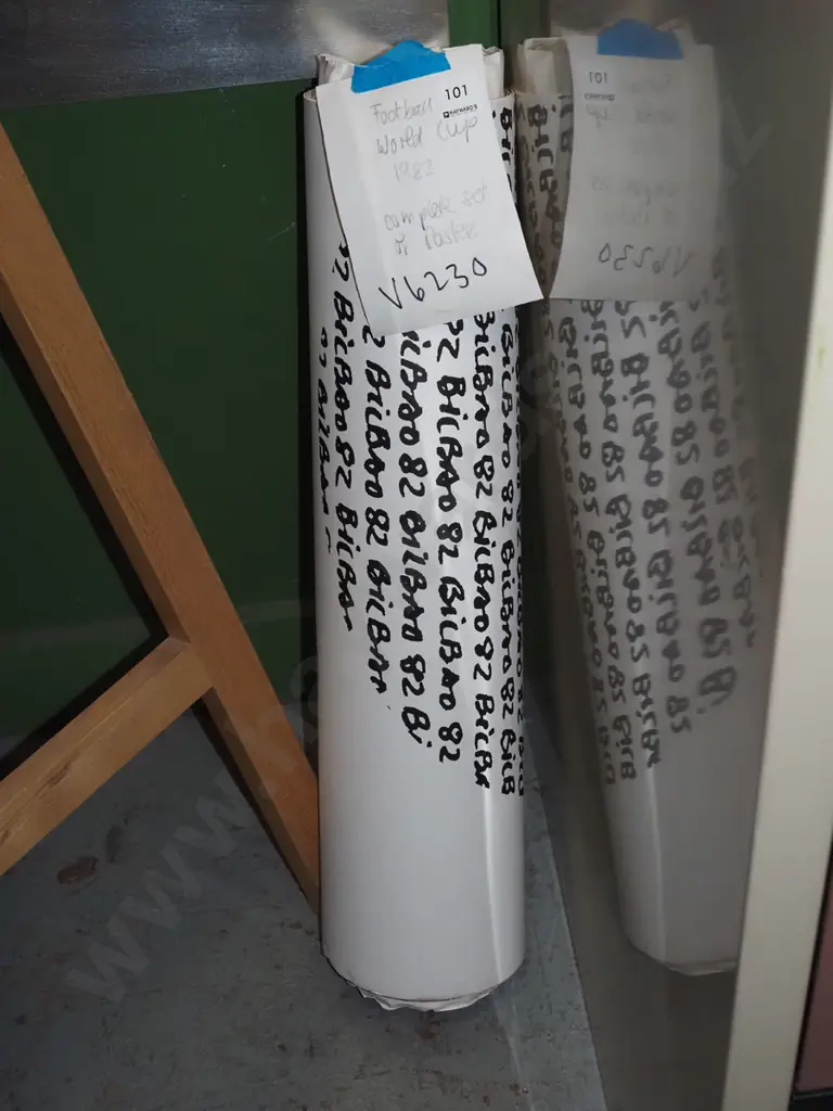 1982 Football World Cup complete posters Image 1++