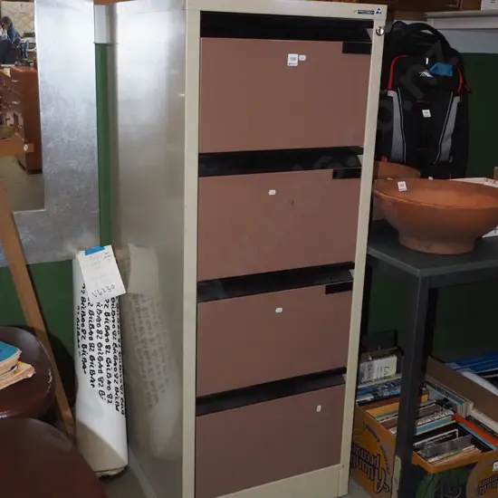 Precision 4 drawer filing cabinet 