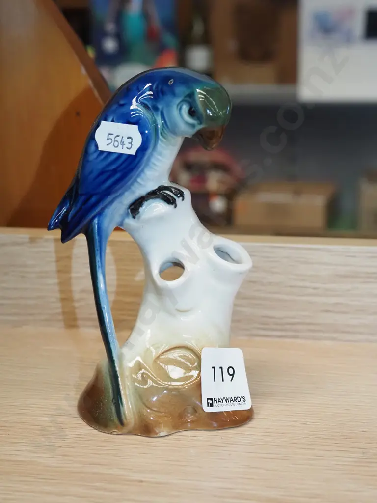 parrot themed hat pin holder H150 Image 1++