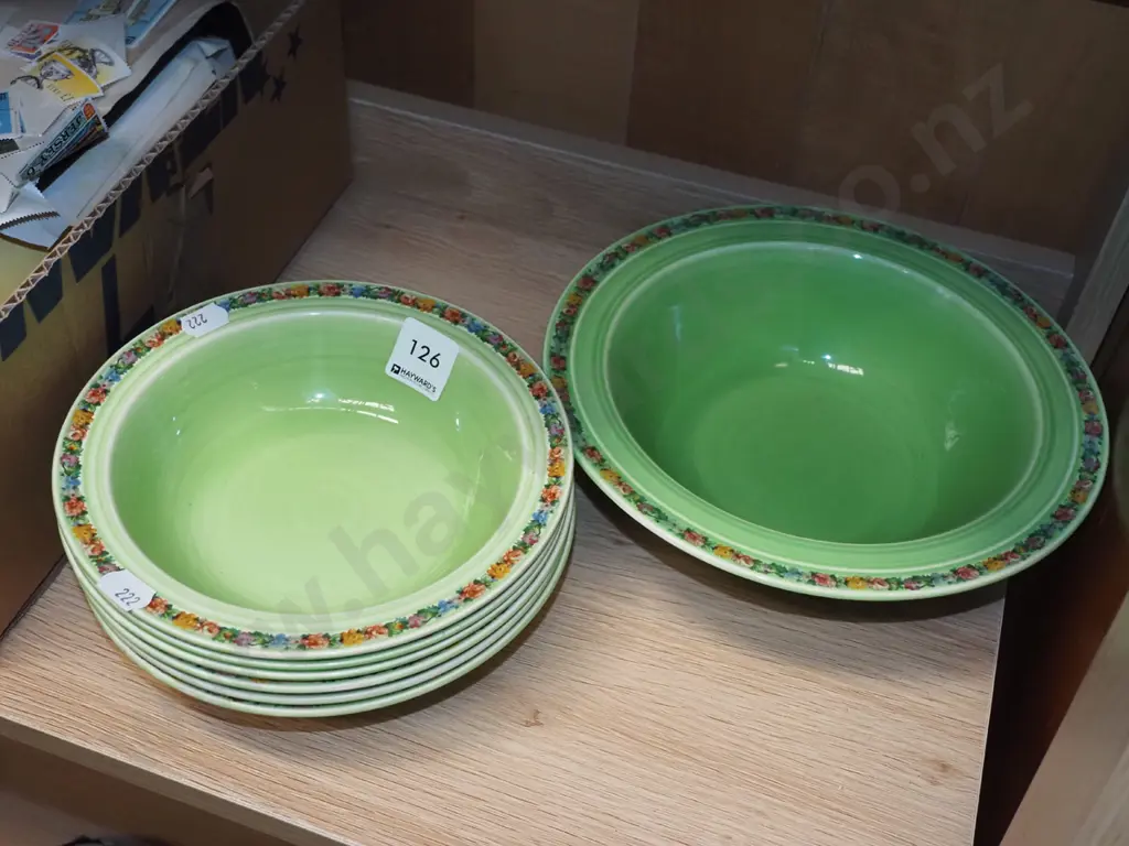 Crown Ducal green sweet set Image 1++