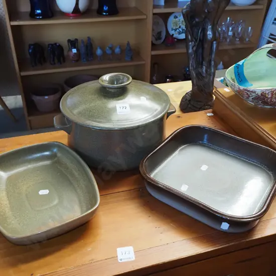 Temuka dishes and casserole