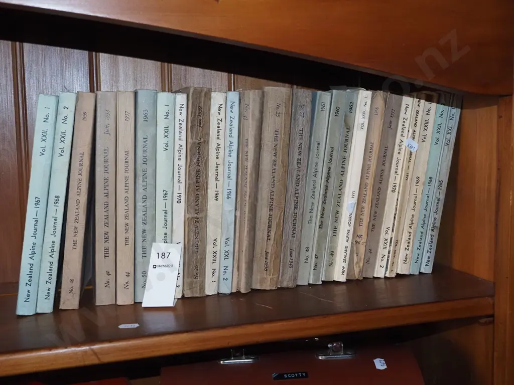 1960s back issues of NZ Alpine Journal Image 1++