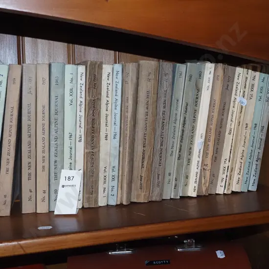 1960s back issues of NZ Alpine Journal