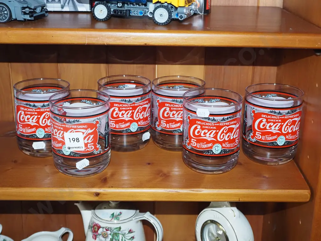 6x Coca Cola tumblers Image 1++