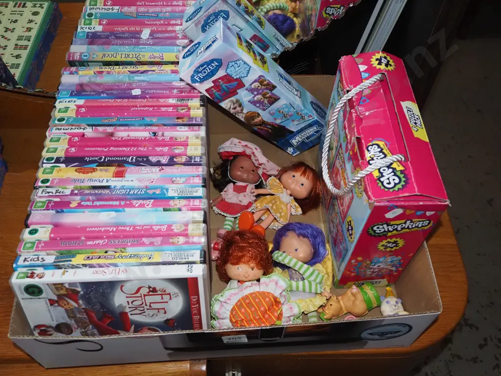 childrens DVDs, dolls etc Image 1++