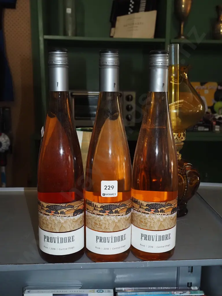 3x bottles of Providore 2018 rose Image 1++