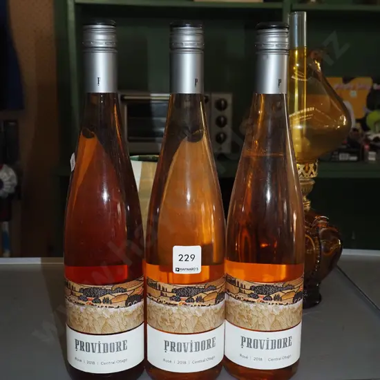 3x bottles of Providore 2018 rose
