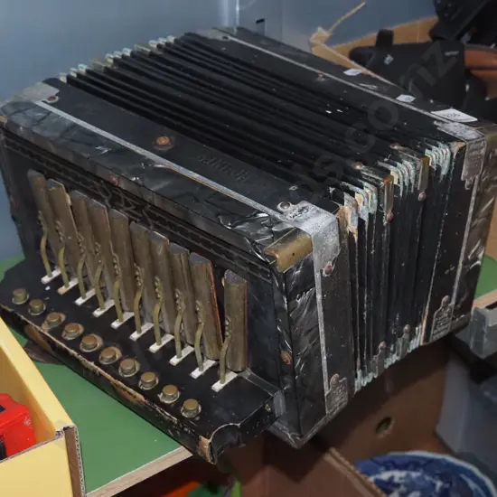 restorer's Hohner accordion