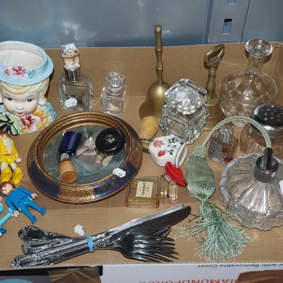 box; atomiser, clickies etc