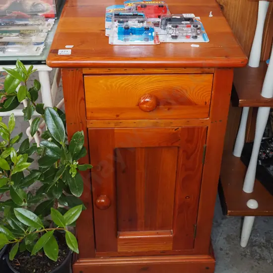 oregon 1 drawer 1 door bedside cabinet