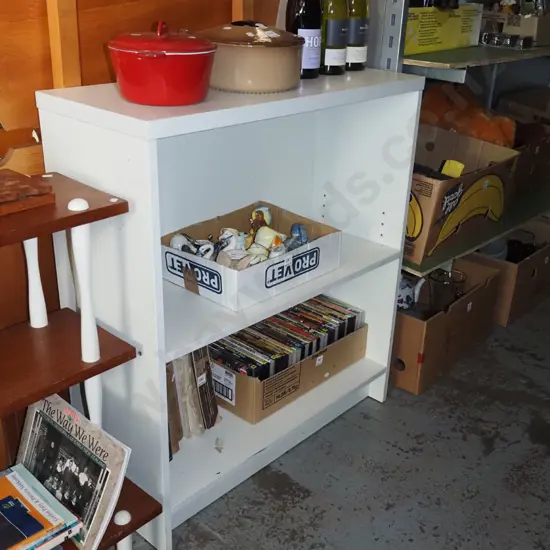 mdf melteca adjustable  bookcase H910 W800 D325