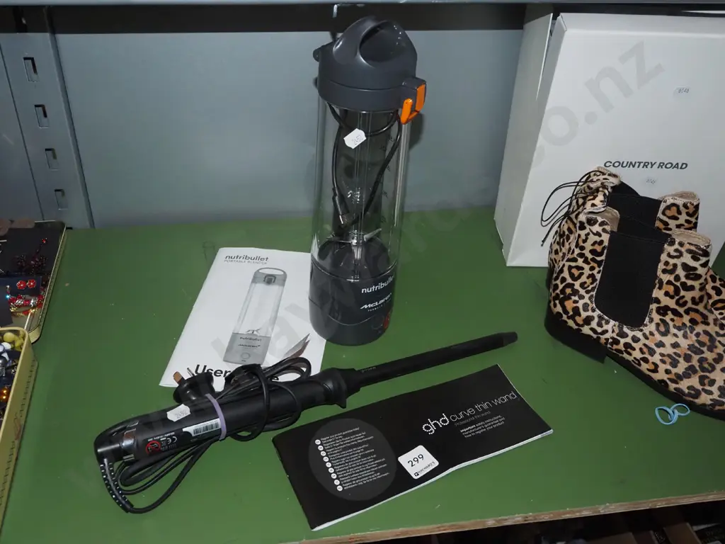 GHD curve thin wand, usb powered smoothie blender Image 1++