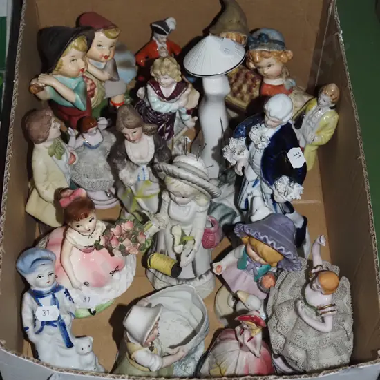 box of figurines
